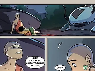 Avatar slay rub elbows with Last Airbender Anime porn